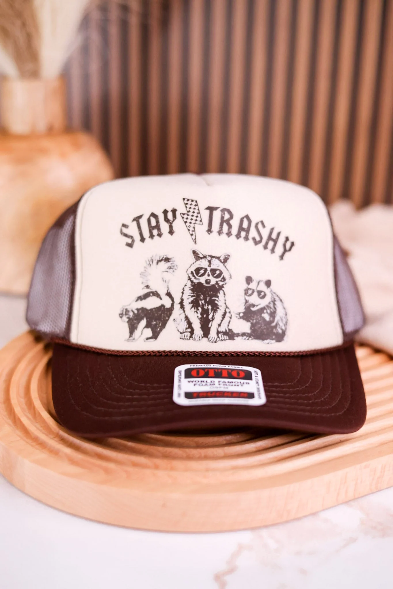 Stay Trashy Foam Front Trucker Hat - Image 5