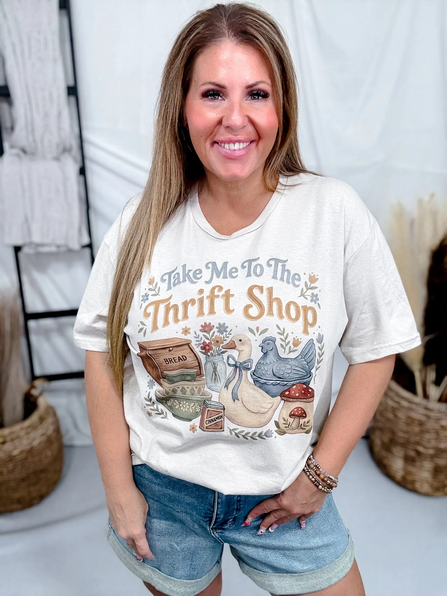Take Me To The Thrift Shop Graphic Tee