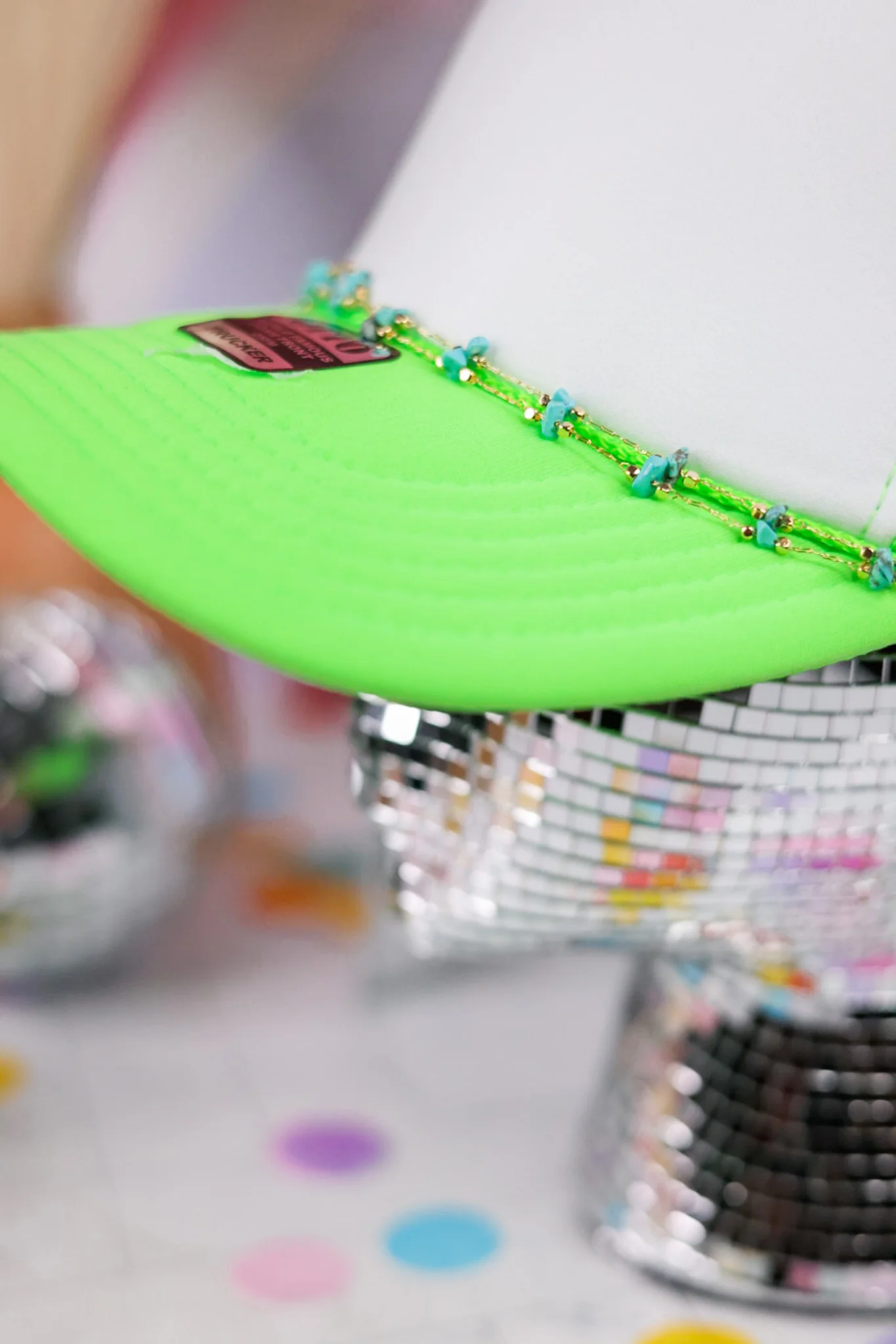 Turquoise Trucker Hat Chain - Image 11