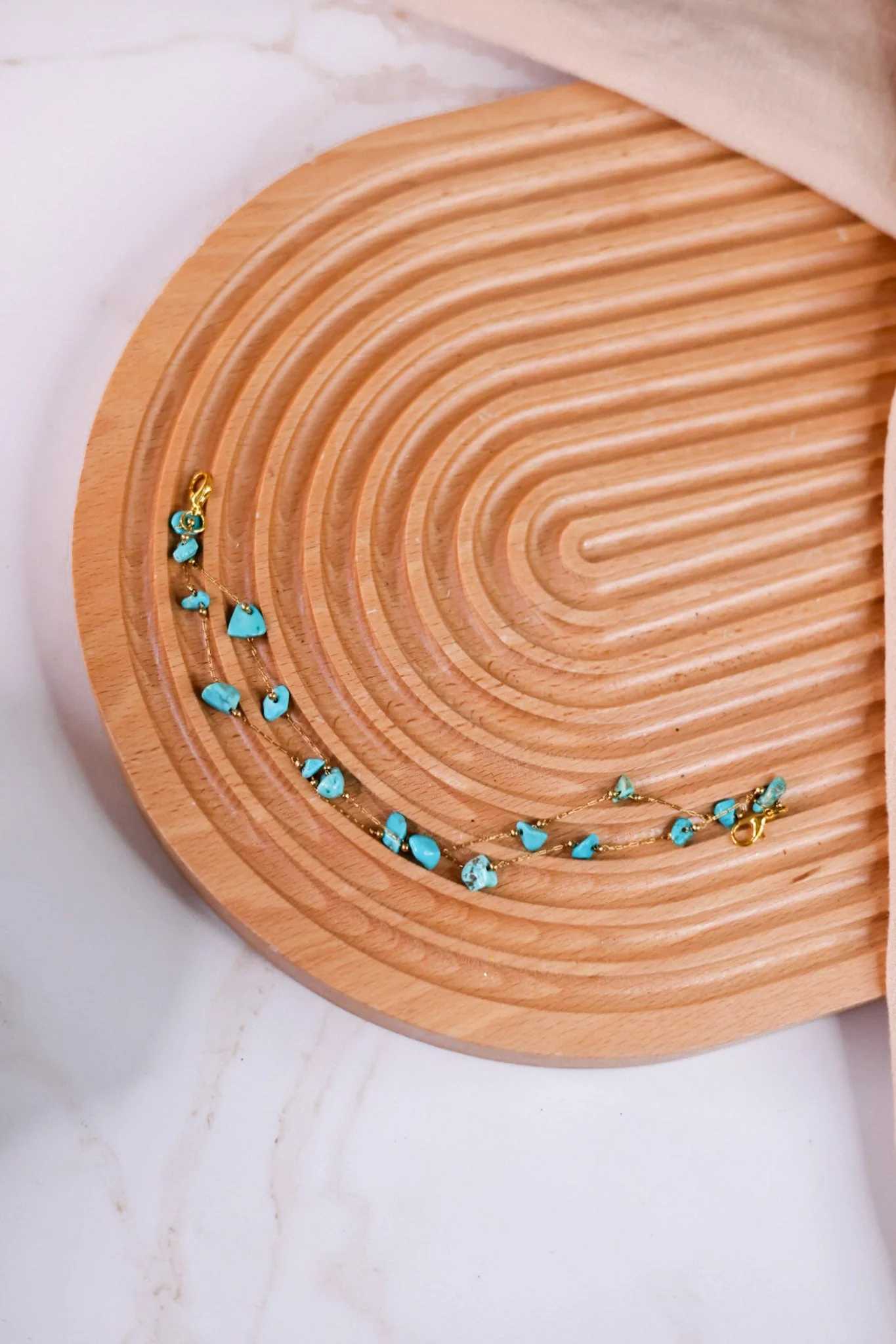 Turquoise Trucker Hat Chain - Image 5
