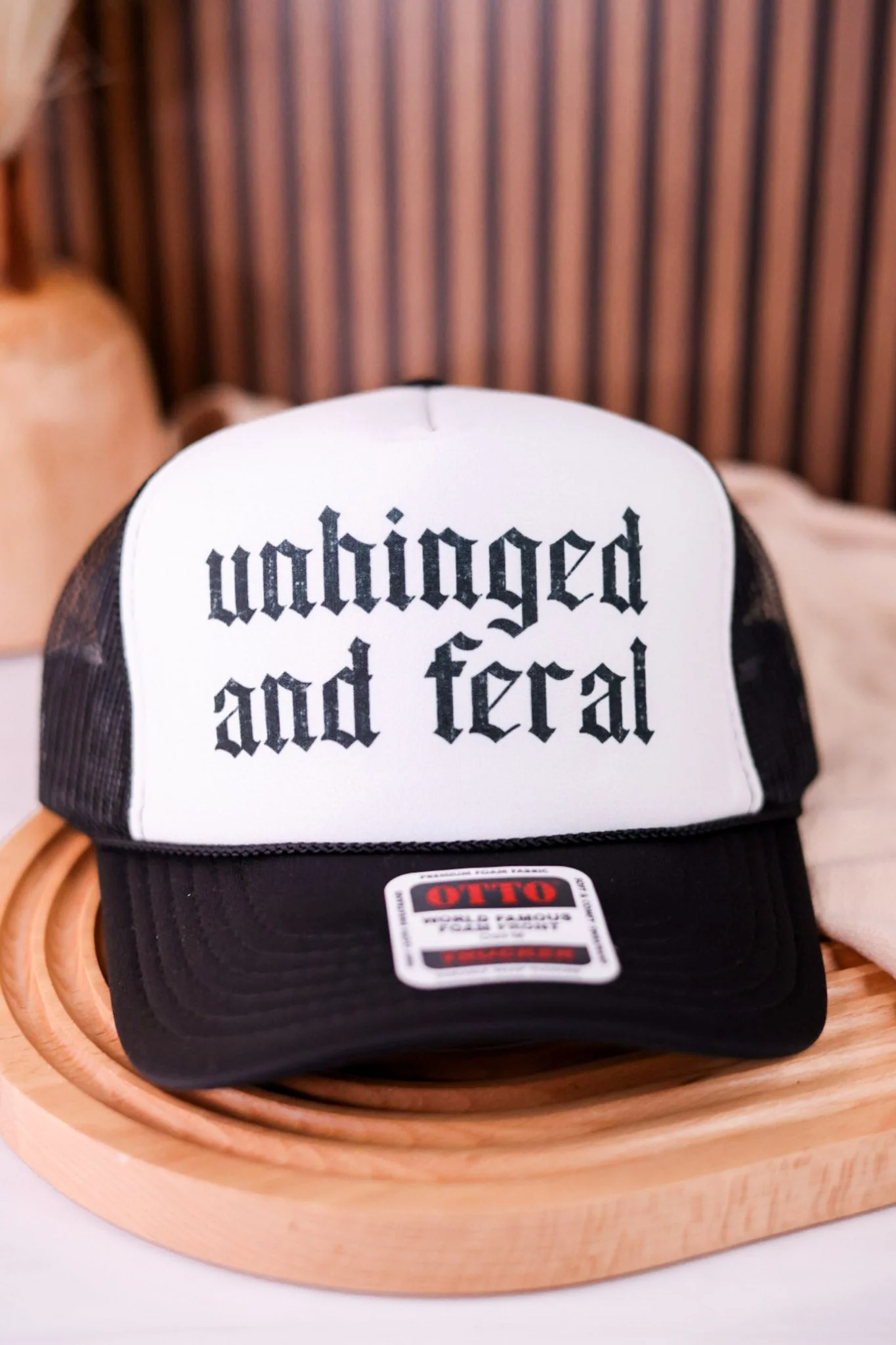 Unhinged And Feral Trucker Hat