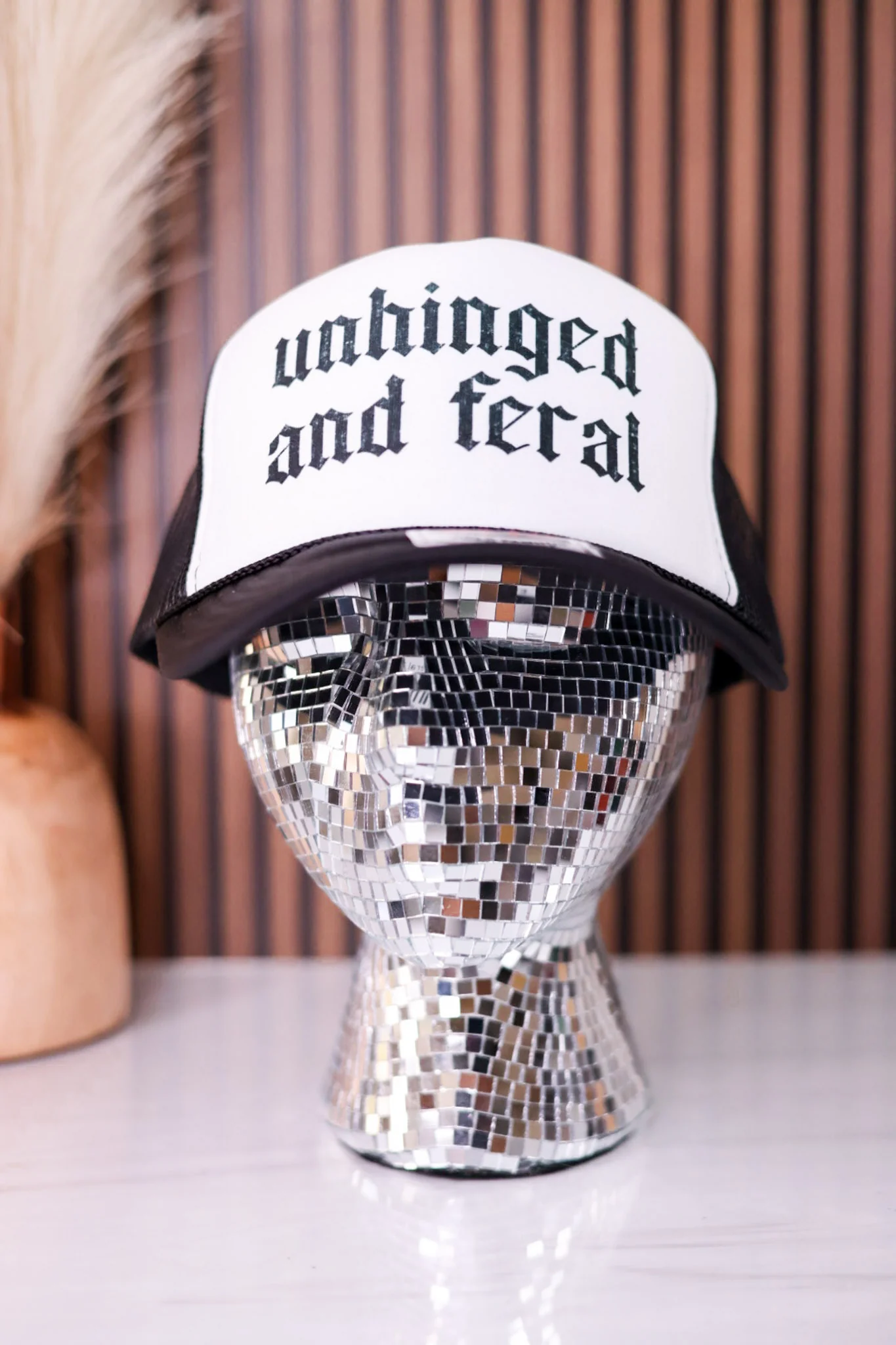 Unhinged And Feral Trucker Hat - Image 2