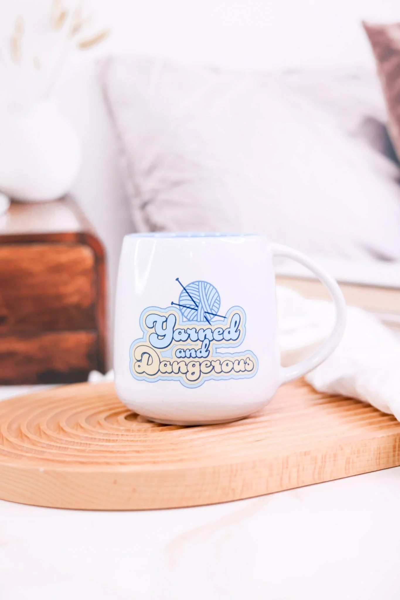 Yarned And Dangerous 22oz Mug - Image 2